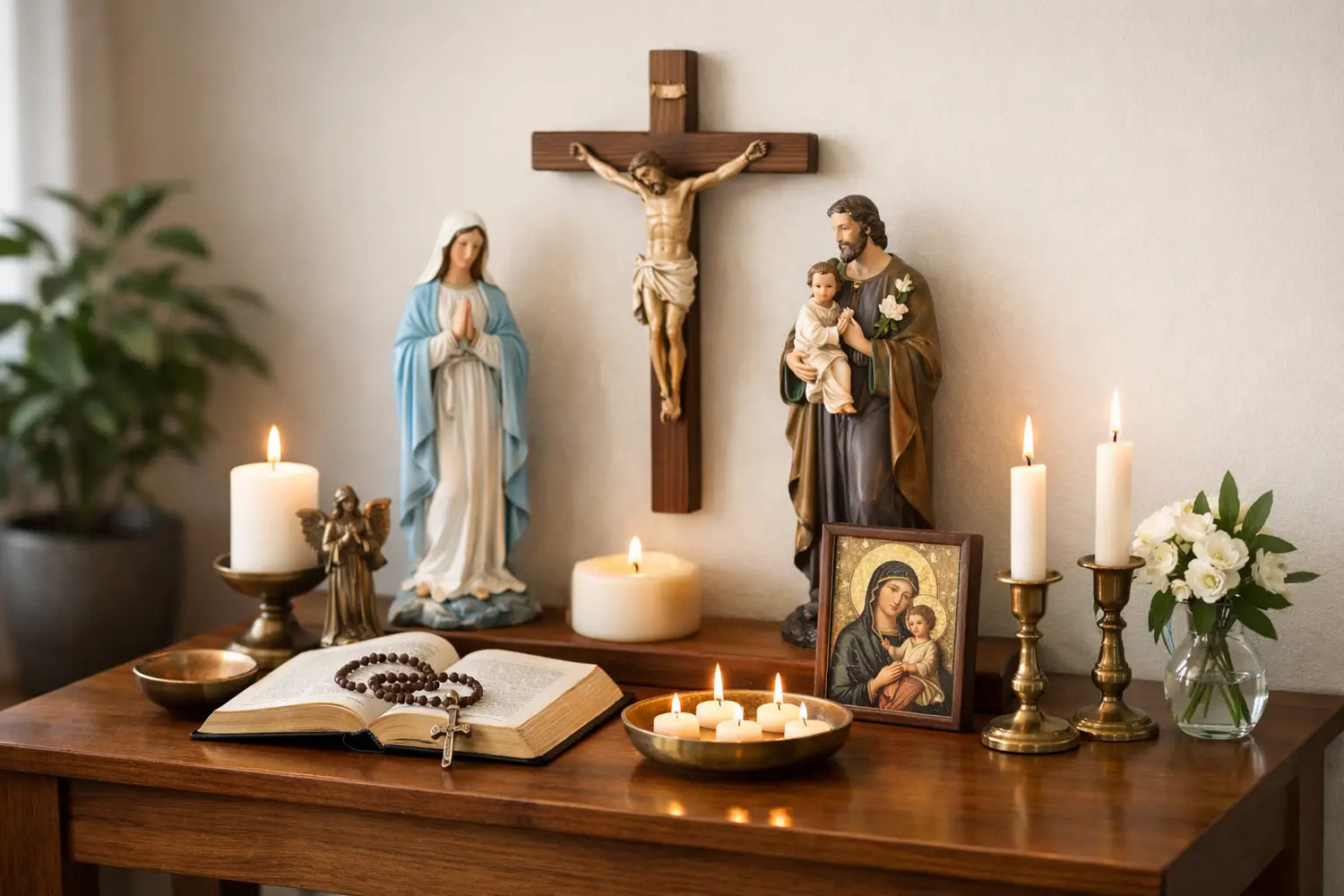 Catholic Home Altar Ideas for a Prayerful Space
