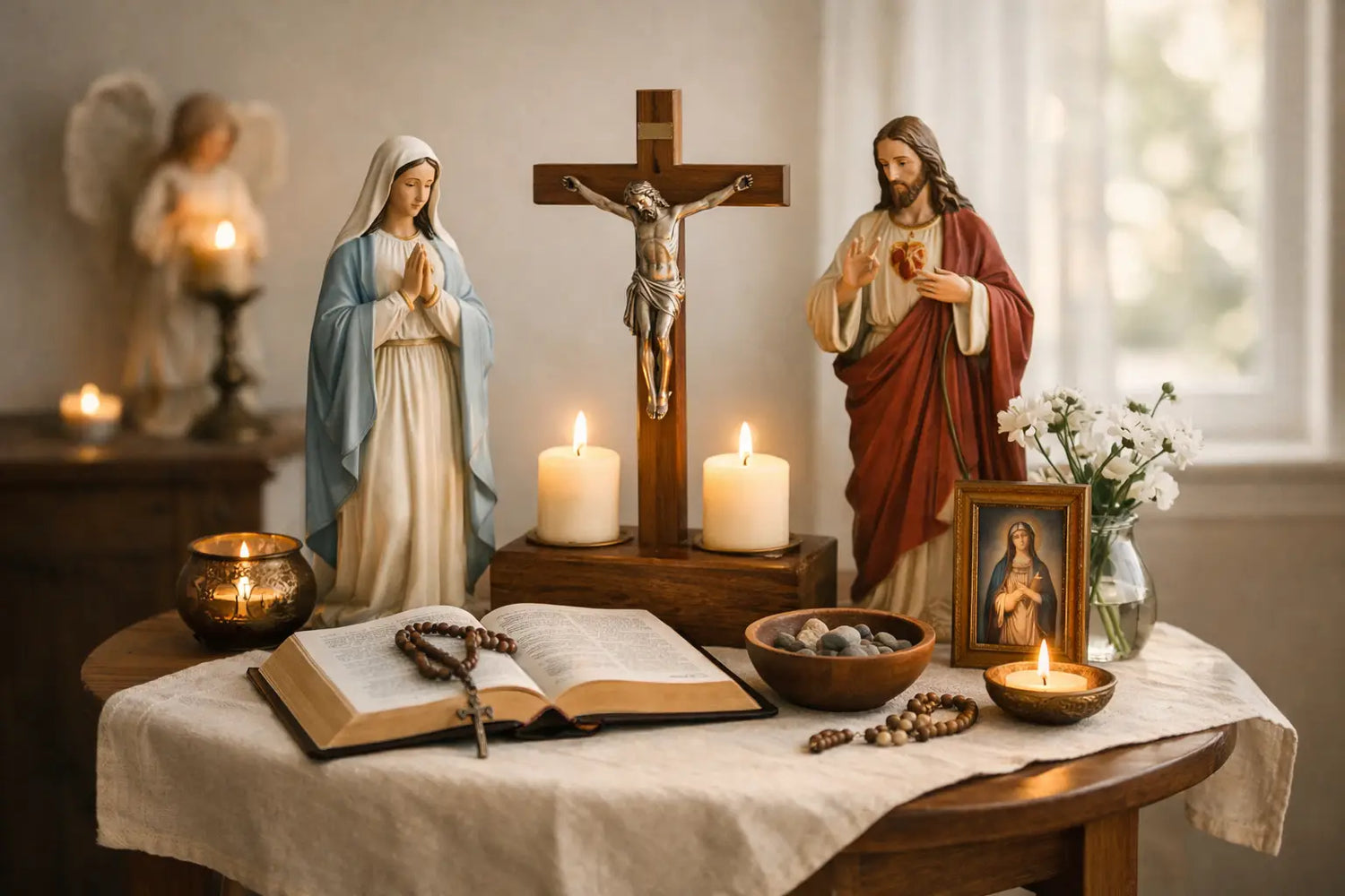 Creating Prayer Corners for Daily Catholic Life