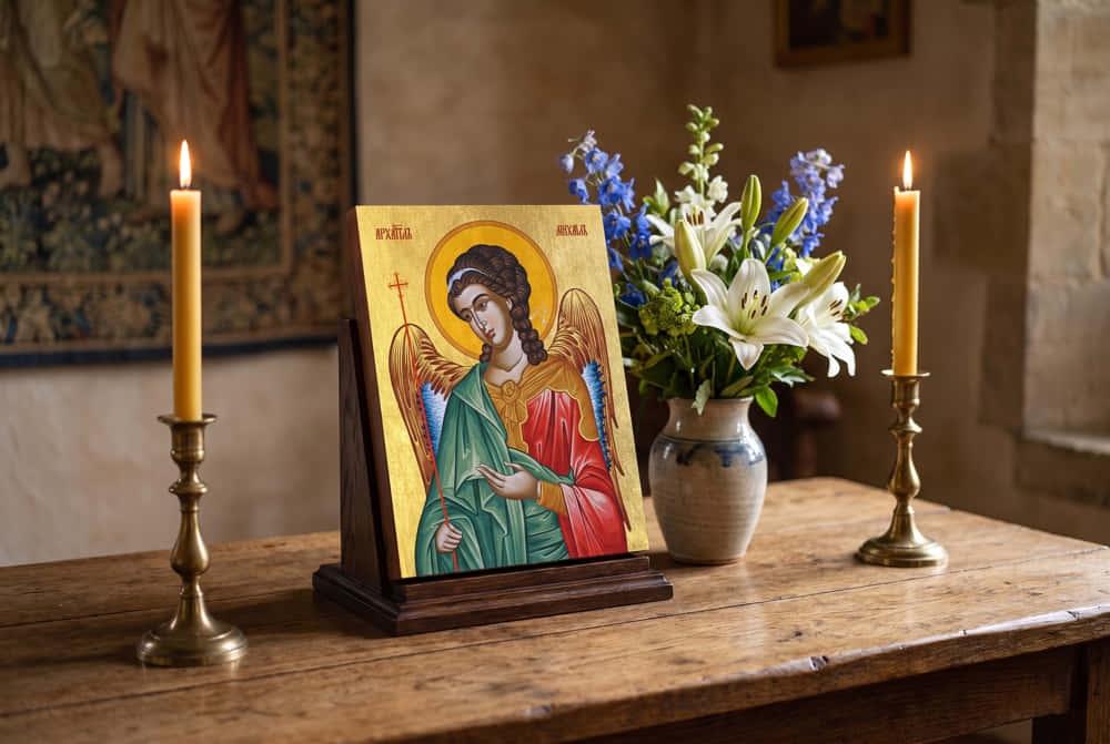 Archangel Michael Icon Protection for the Home