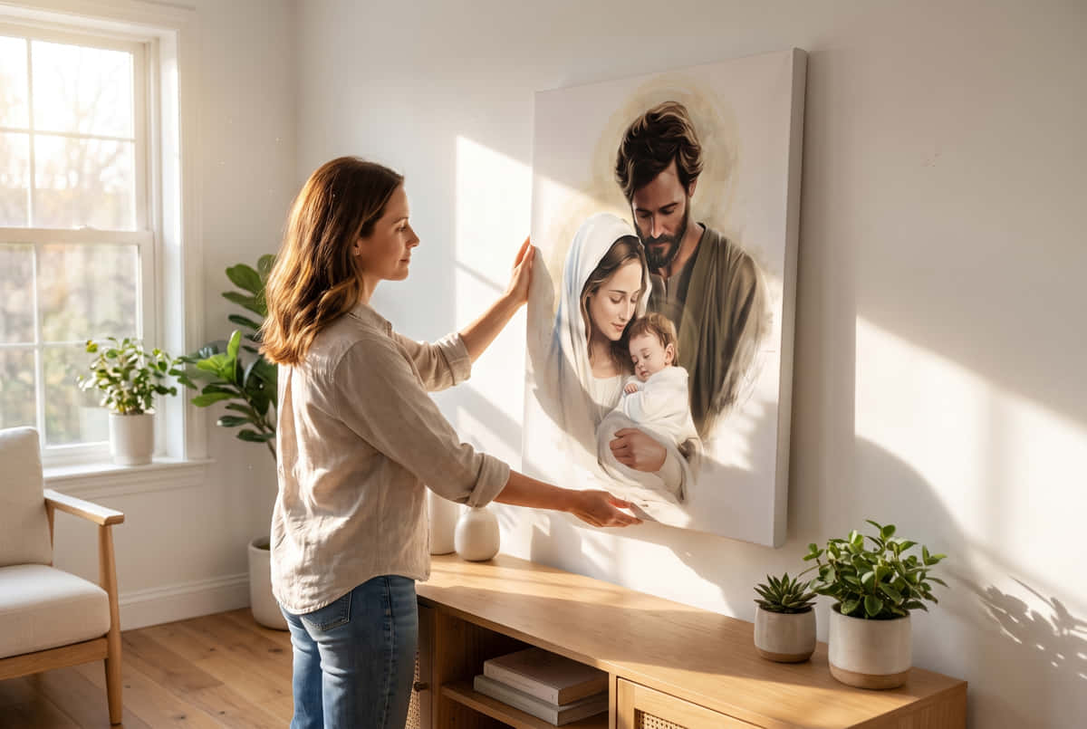 How Holy Family Wall Art Blesses a Christian Home