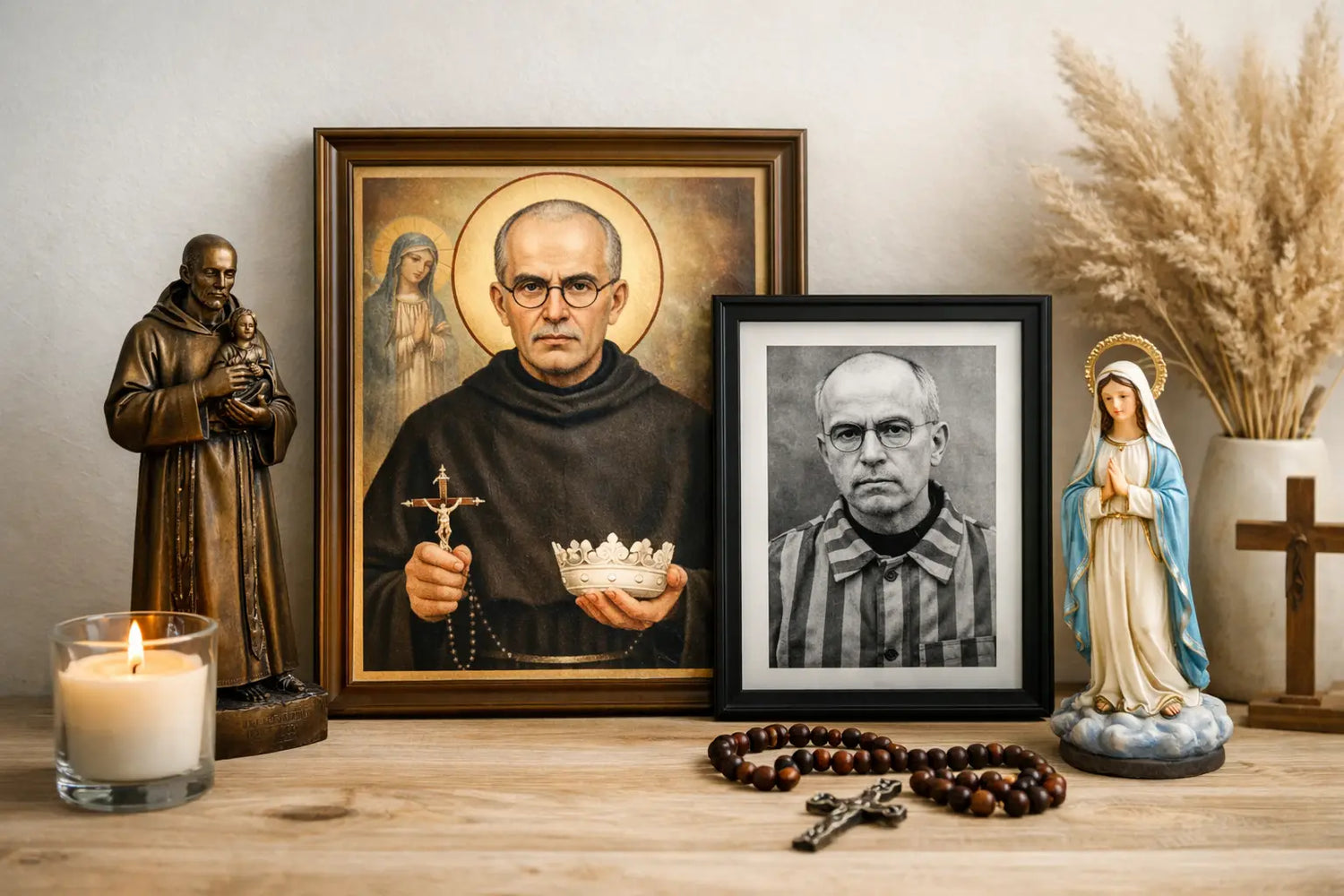 Maximilian Kolbe Religious Art for the Home
