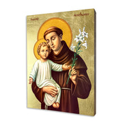 Saint Anthony Icon with Child Jesus