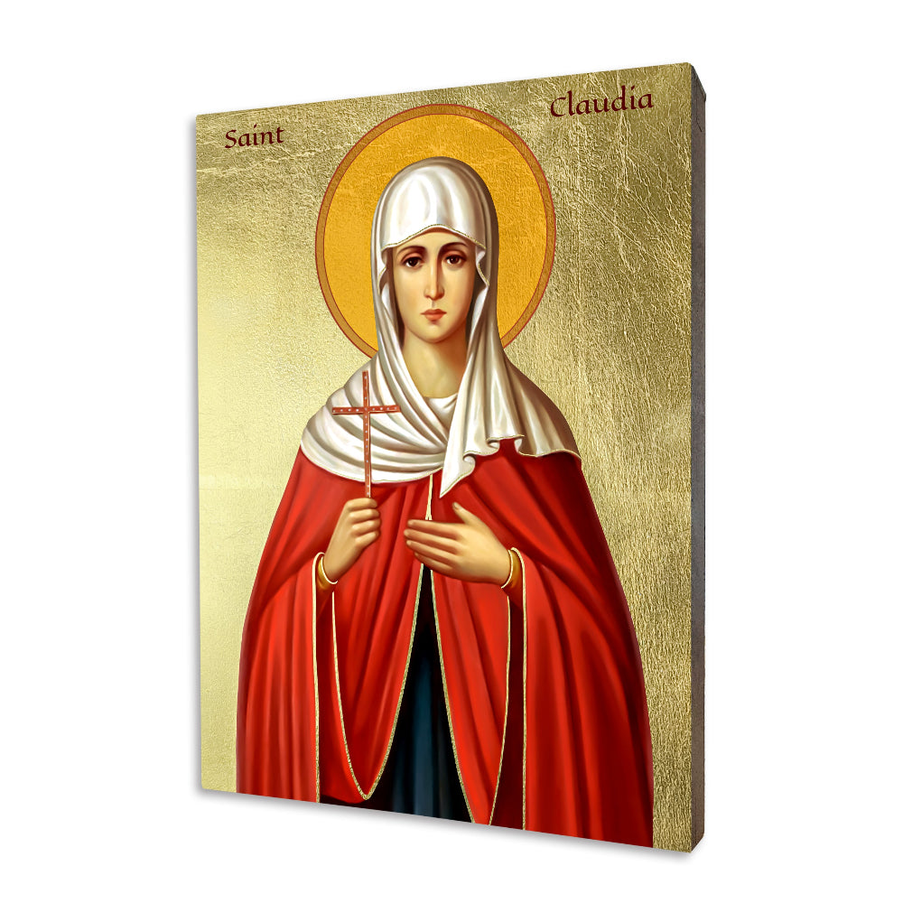 Saint Claudia Icon