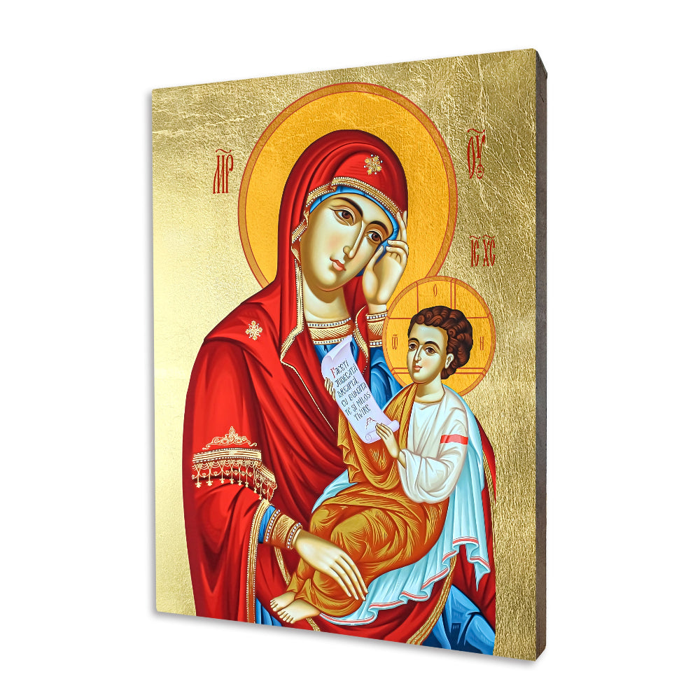 Our Lady “Comfort My Sorrow” Icon (Eleusa Type)