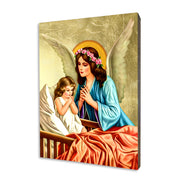 Guardian Angel Icon with Child