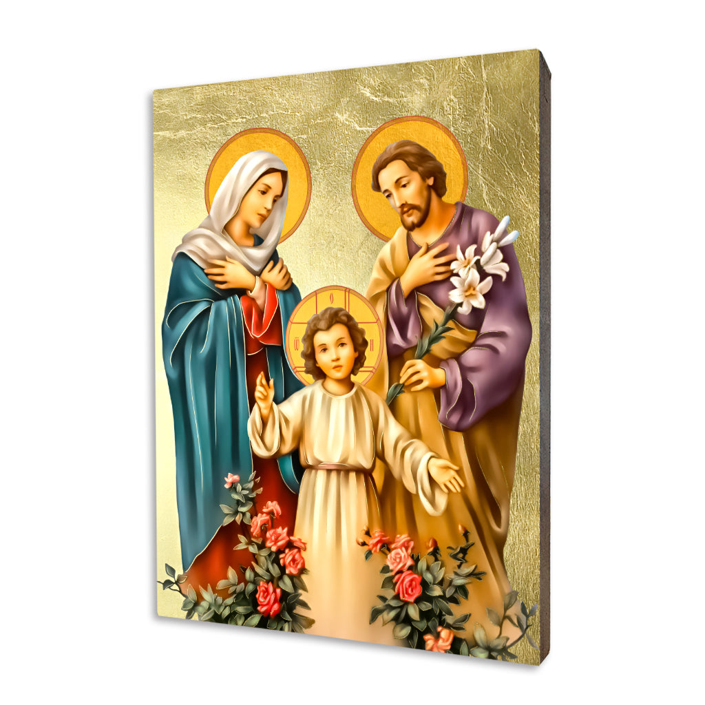 Holy Family Icon – Jesus, Mary and Joseph