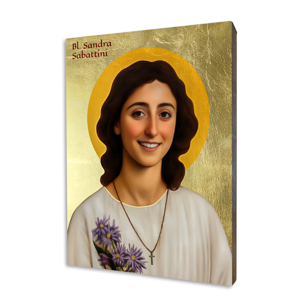 Icon of Bl. Sandra Sabattini