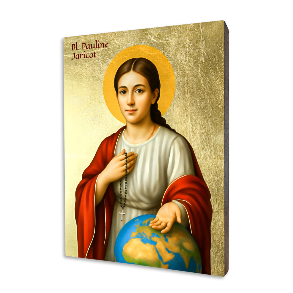 Icon of Blessed Pauline Jaricot – Founder of the Pontifical Mission Societies