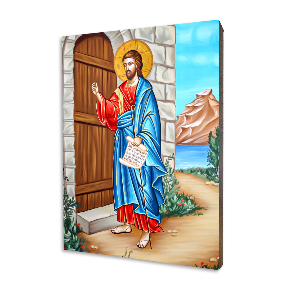 Icon of Christ Standing at the Door and Knocking