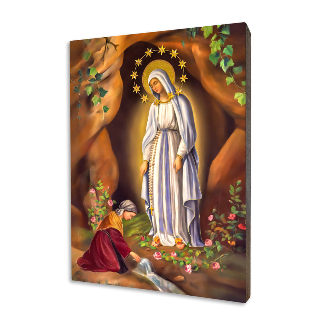 Icon of Our Lady of Lourdes