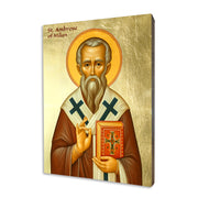 Saint Ambrose of Milan Icon