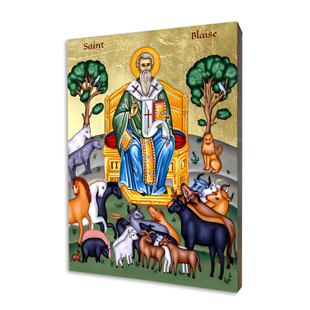 Saint Blaise Icon