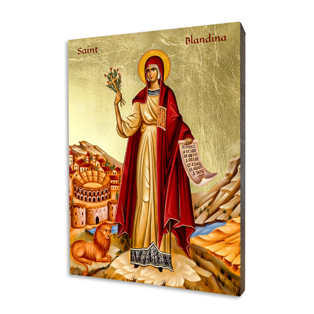 Icon of Saint Blandina of Lyon