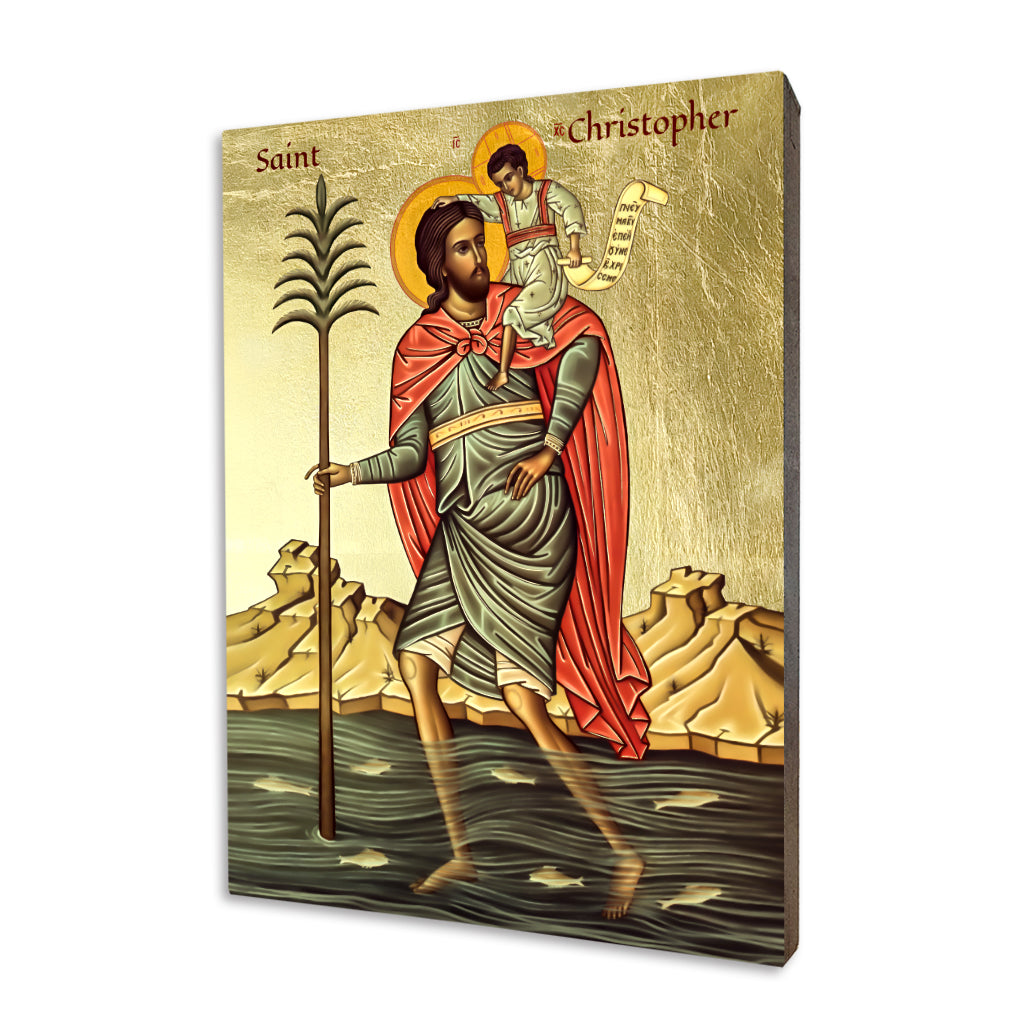 Saint Christopher Icon