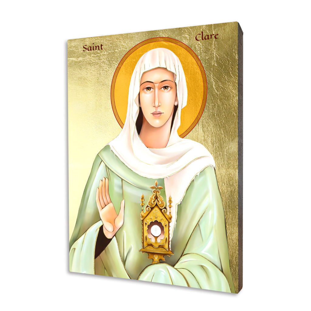 Icon of Saint Clare of Assisi