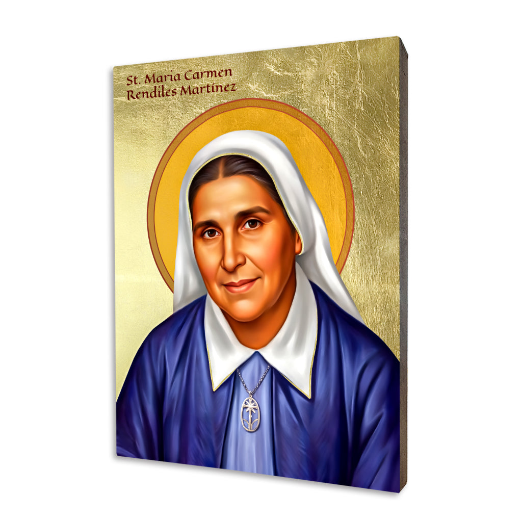 Icon of Saint Maria Carmen Rendiles Martínez
