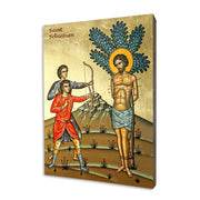 Saint Sebastian Icon