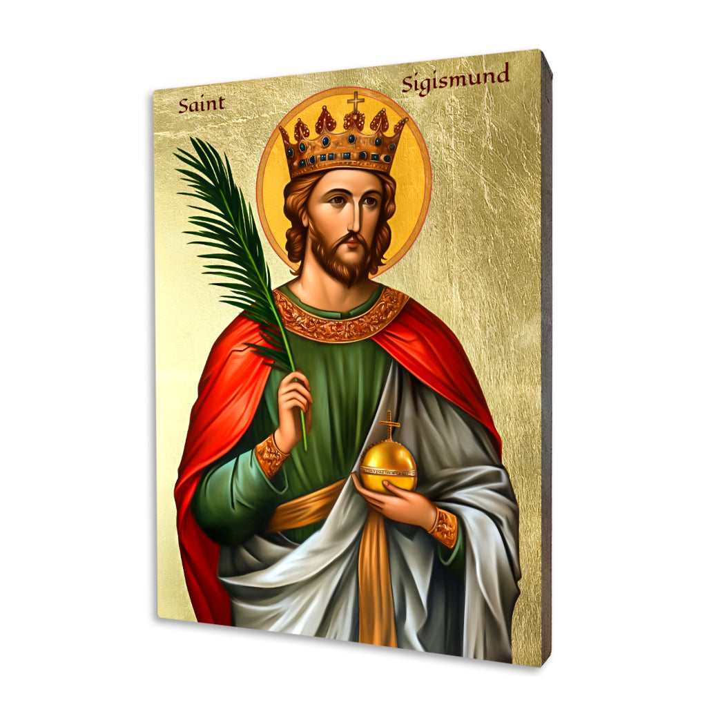 Icon of Saint Sigismund of Burgundy