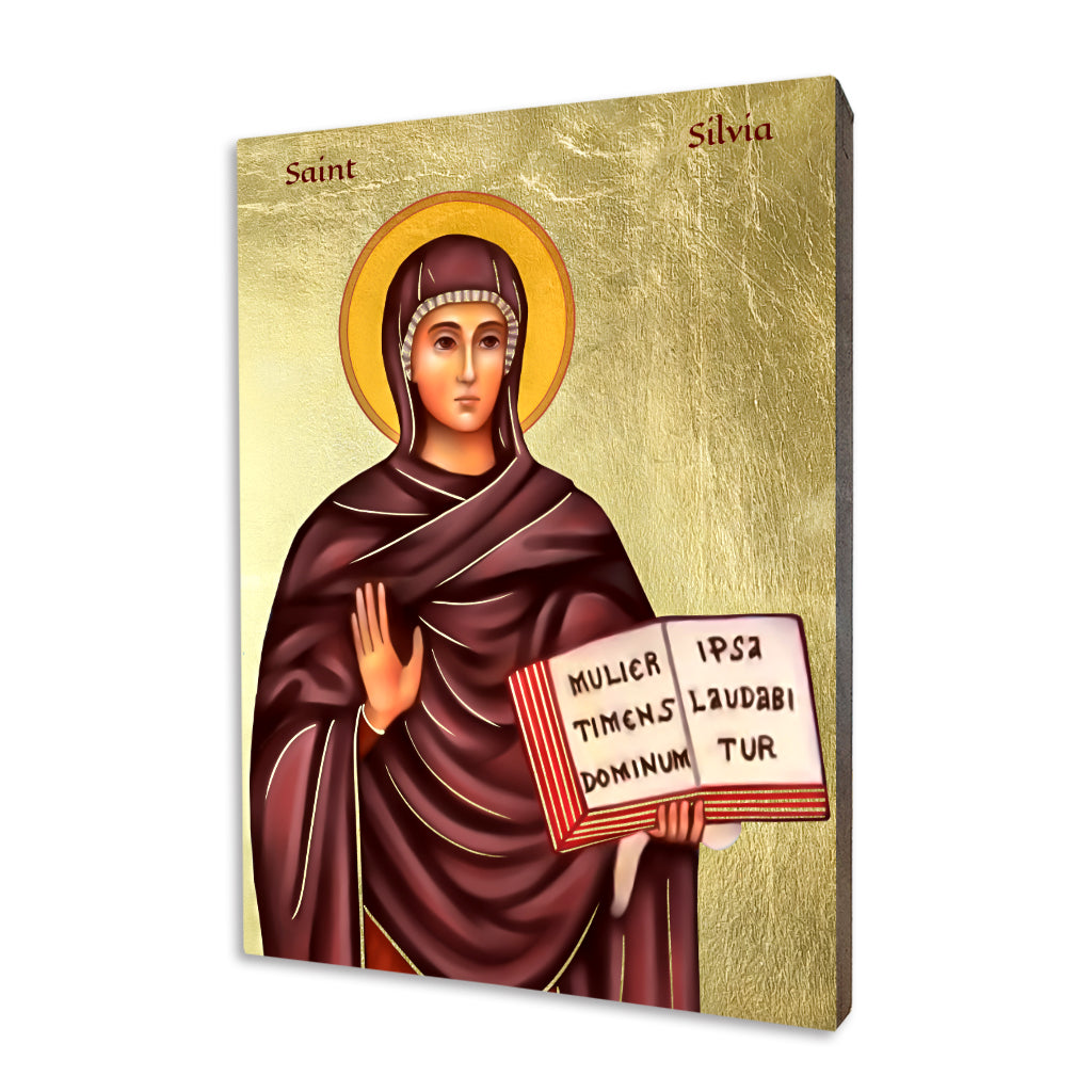 Saint Silvia Icon