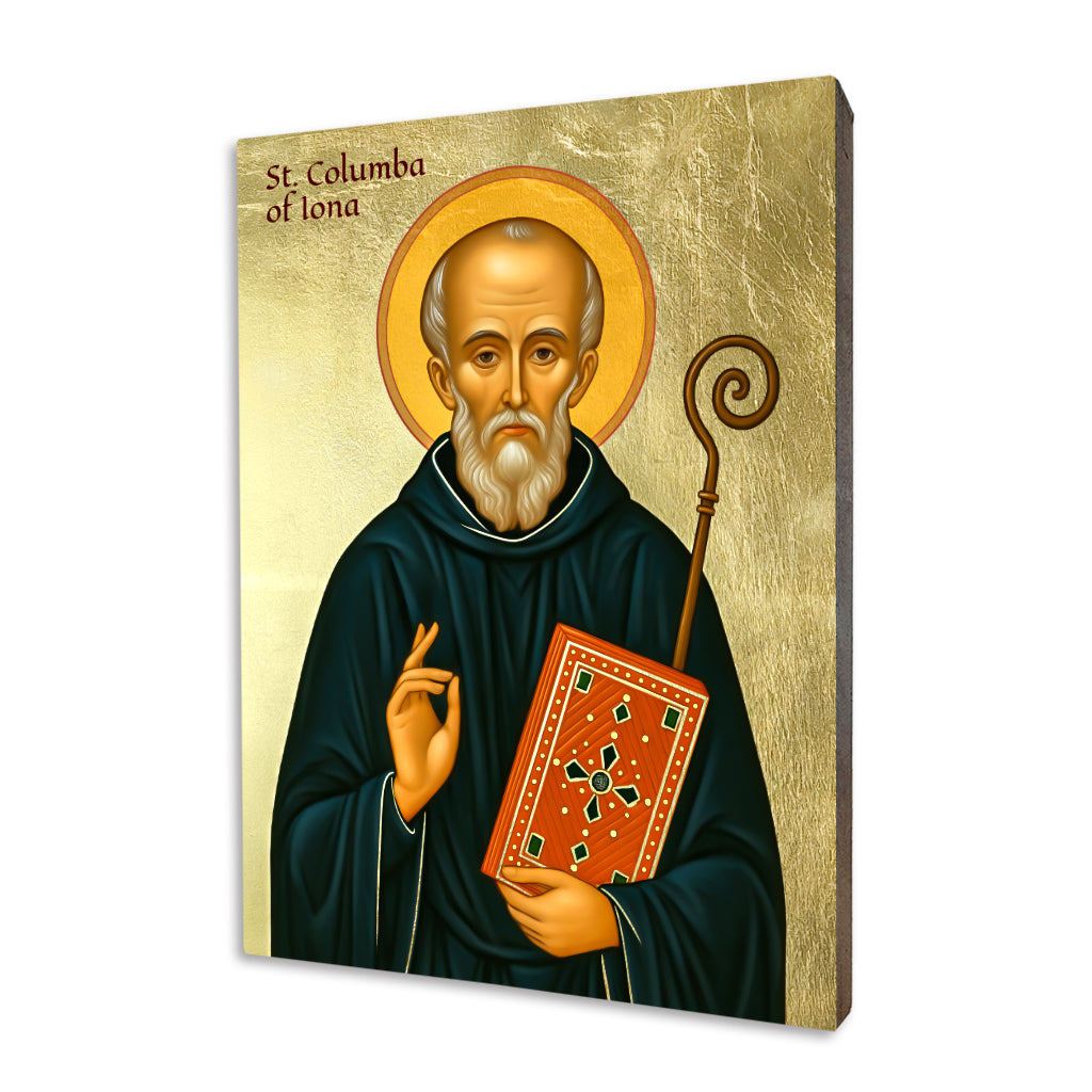 Icon of St. Columba of Iona