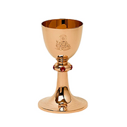 Mass Chalice — czara — Chrystus, podstawa — Korona cierniowa — liturgical chalice