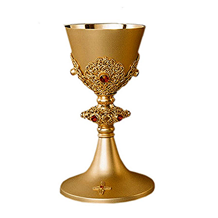 Liturgical Chalice z ażurowym nodusem — liturgical chalice
