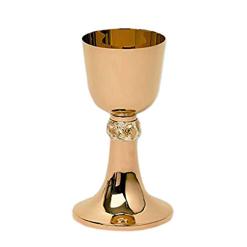 Mass Chalice — nodus Grape Motif, Wheat Motif — liturgical chalice