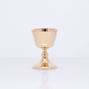 Small Gold-Plated Brass Chalice — liturgical chalice