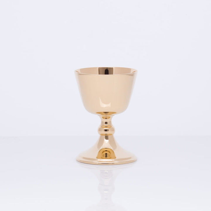 Small Gold-Plated Brass Chalice — liturgical chalice