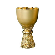 Mass Chalice — with Fish-Motif Knop — liturgical chalice
