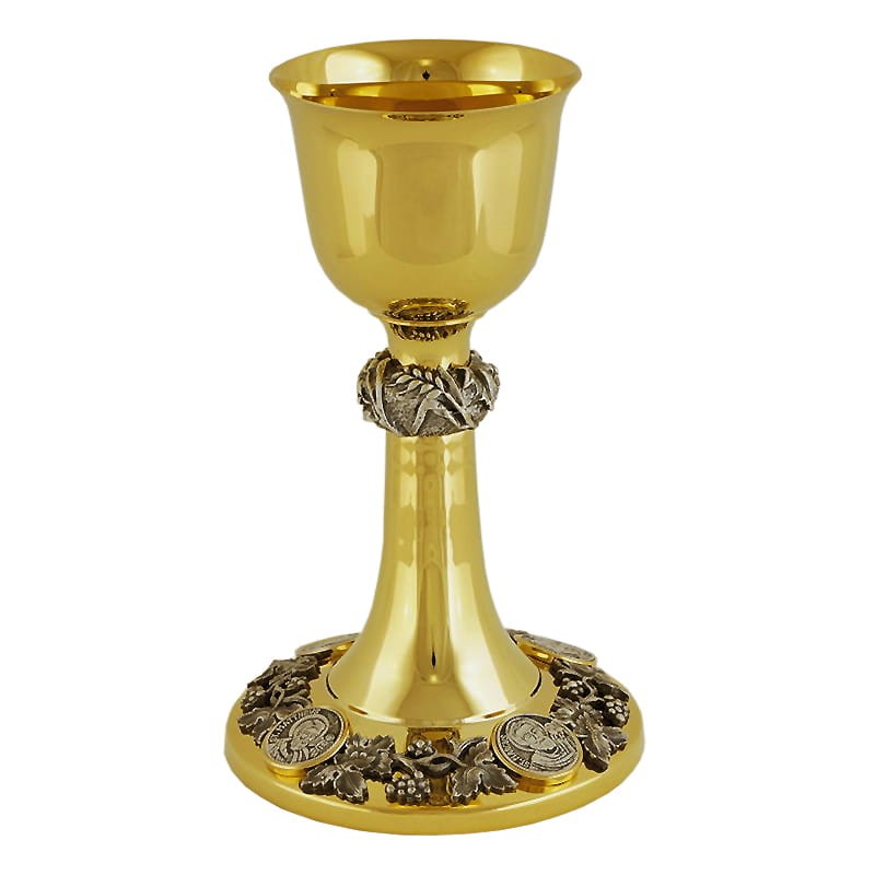 Mass Chalice z with Medallions — liturgical chalice