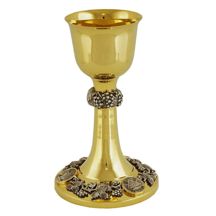 Eucharistic Chalice z with Medallions — liturgical chalice