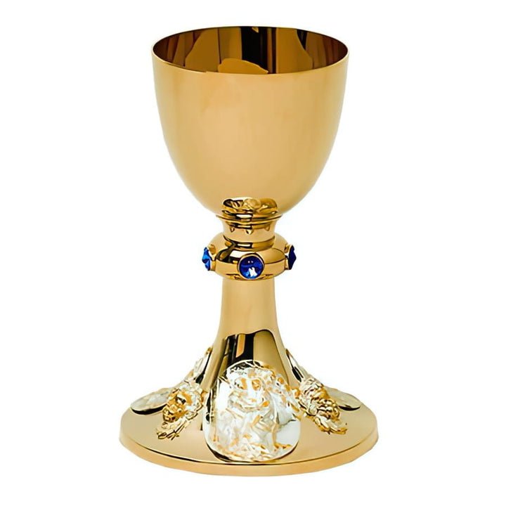 Mass Chalice Marian — liturgical chalice