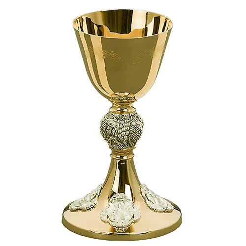 Chalice for the Eucharist z with Medallions — liturgical chalice