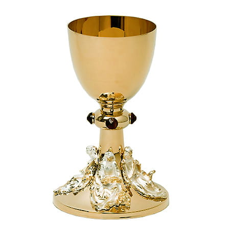 Mass Chalice, with Four Evangelists — liturgical chalice