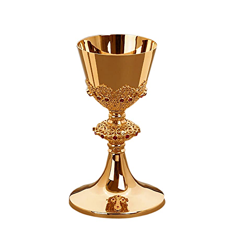Mass Chalice — with Openwork Knop — liturgical chalice