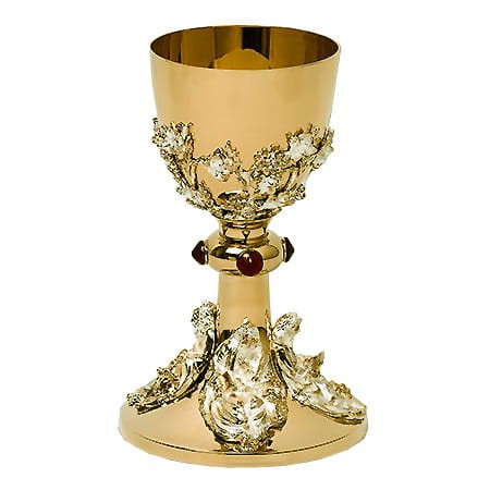 Mass Chalice, with Four Evangelists — liturgical chalice