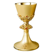 Mass Chalice, ażurowy z kamieniami — liturgical chalice