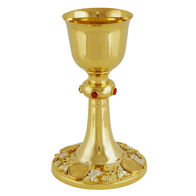 Mass Chalice z with Medallions — liturgical chalice