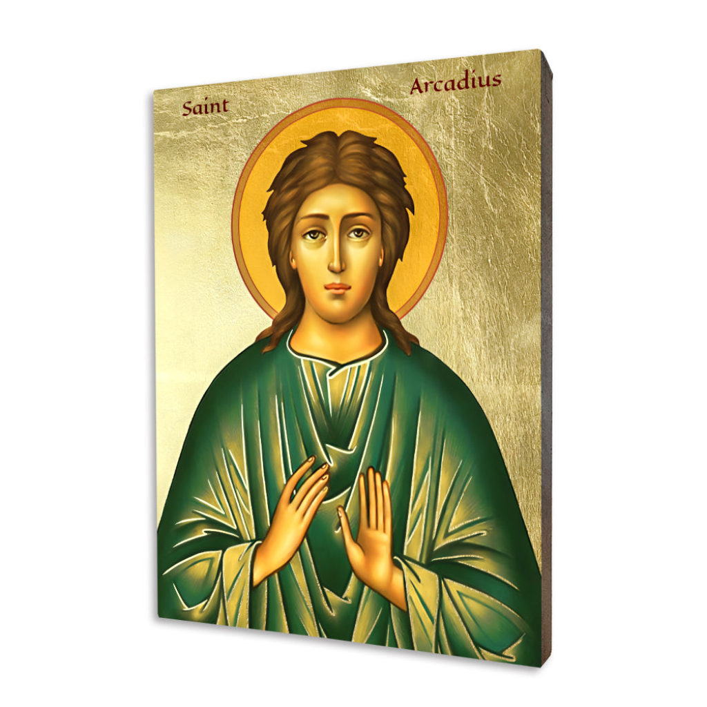 Saint Arcadius Icon