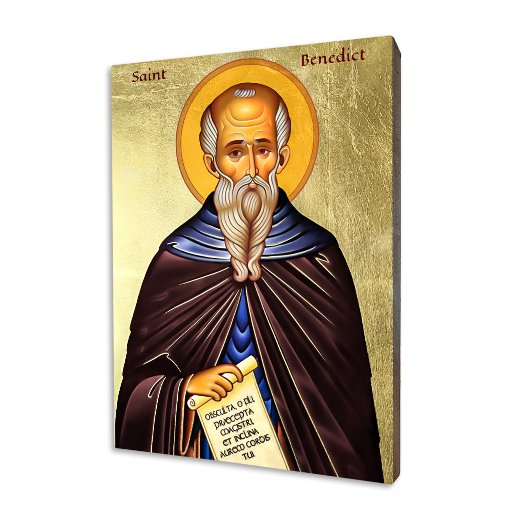 Saint Benedict Icon