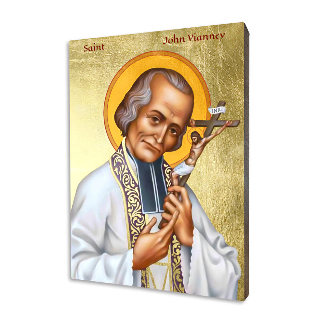 Saint John Vianney Icon