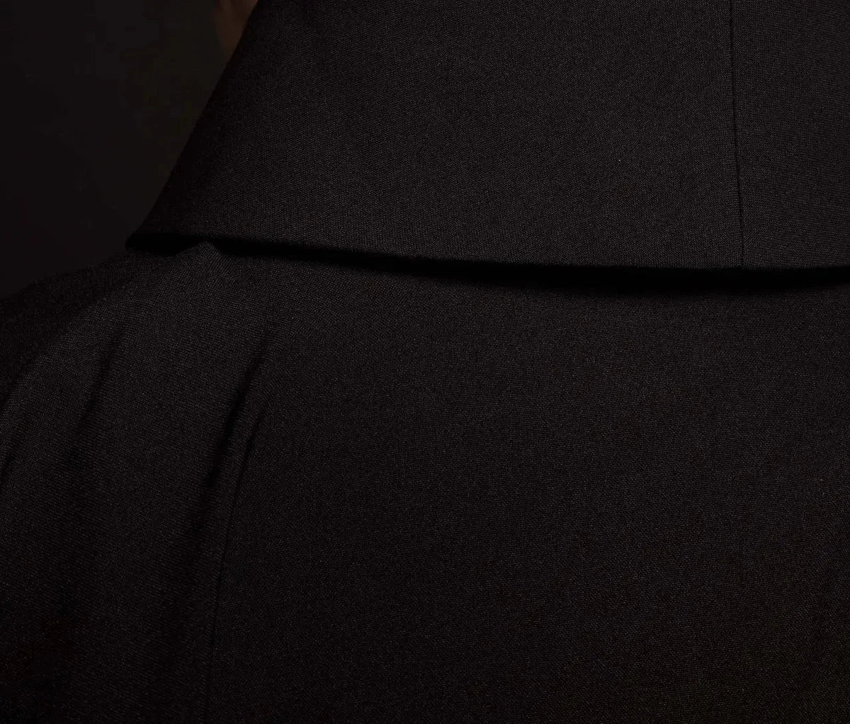 Black Chasuble with Embroidered IHS - detail 5
