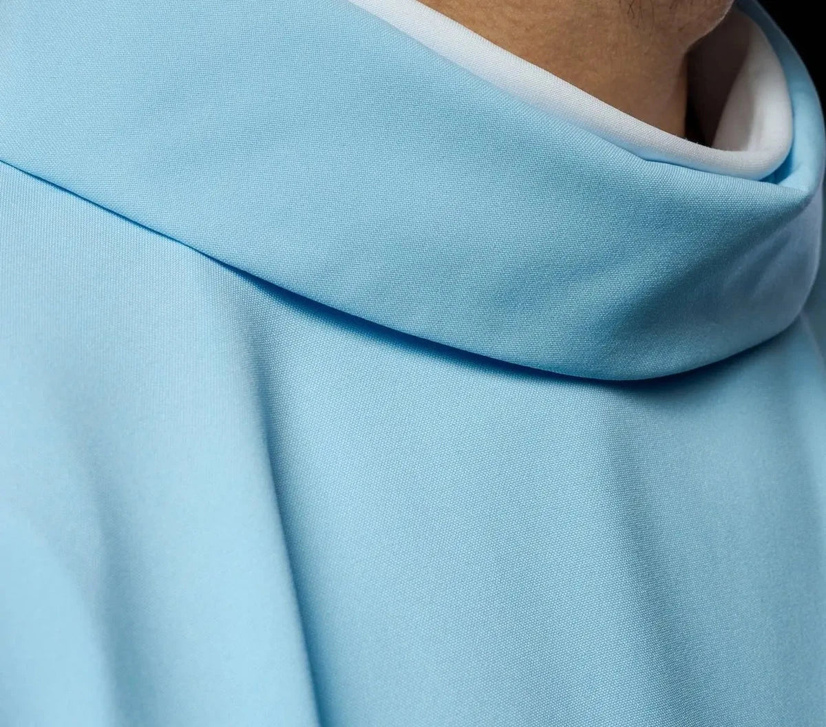 Blue Marian Chasuble with Crowned Marian Monogram - gallery view 5