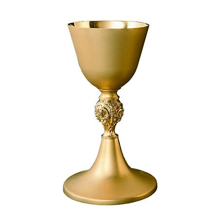 Mass Chalice — with Sacred Heart Knop — liturgical chalice