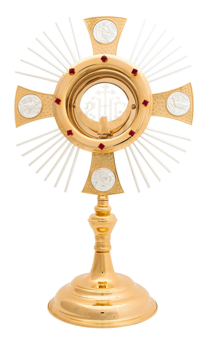 Ostensorio — Quattro evangelisti, 40 cm