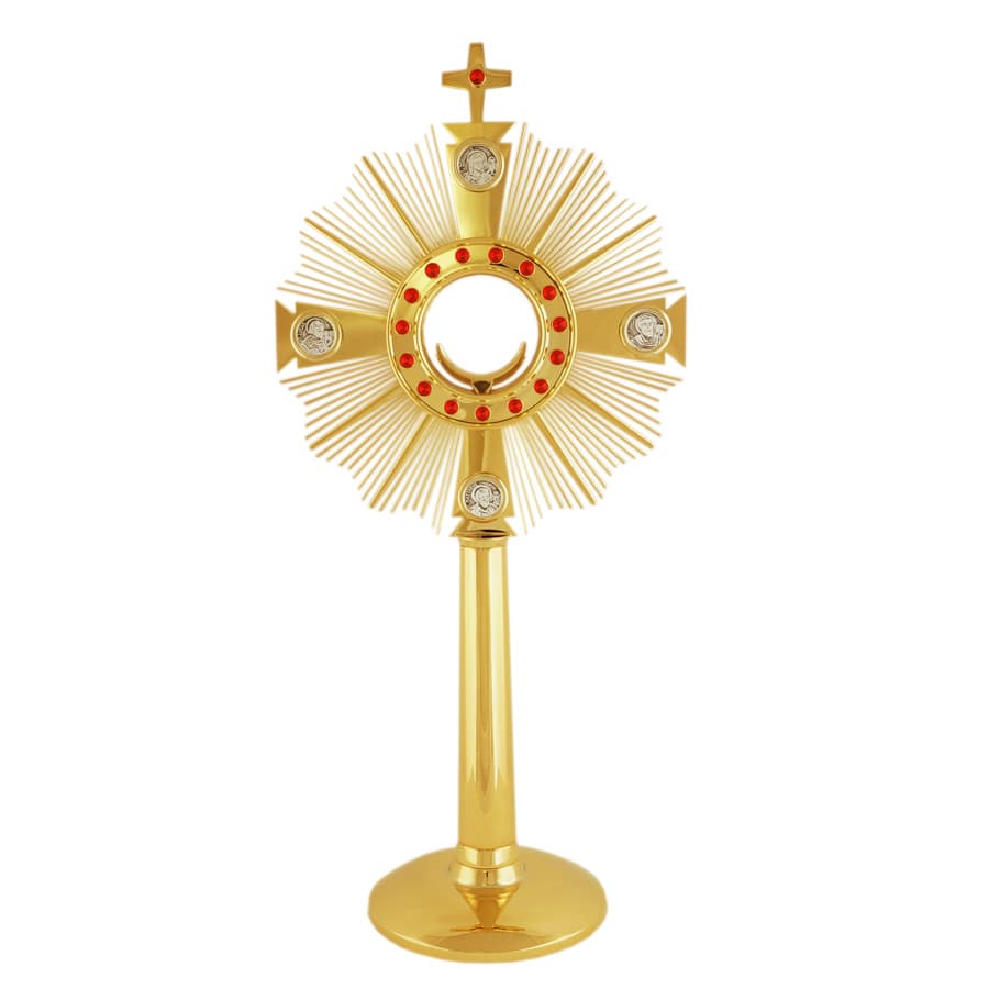 Monstranz — Vier Evangelisten, 63 cm