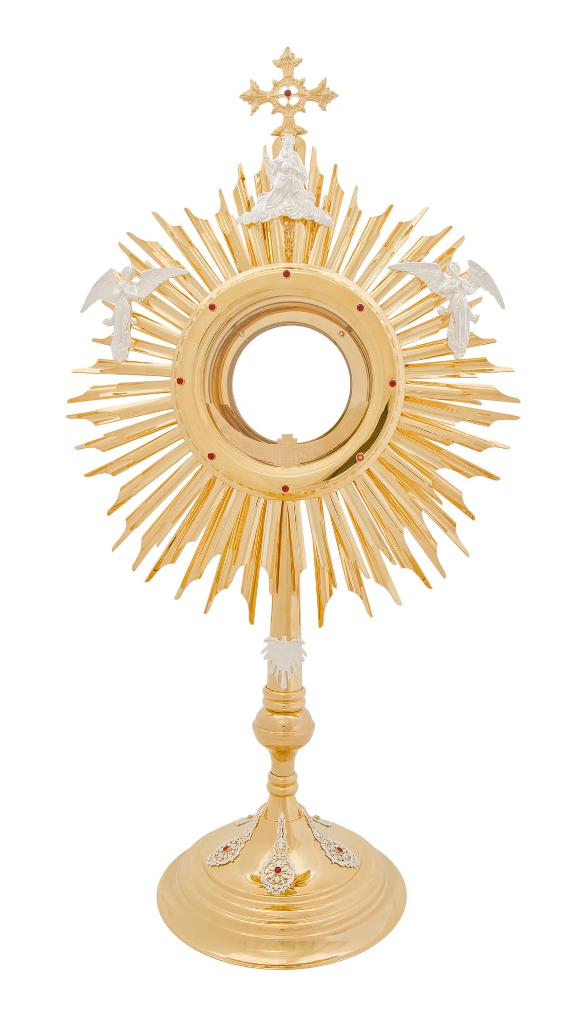 Monstranz — Gottvater und Engel, 70 cm