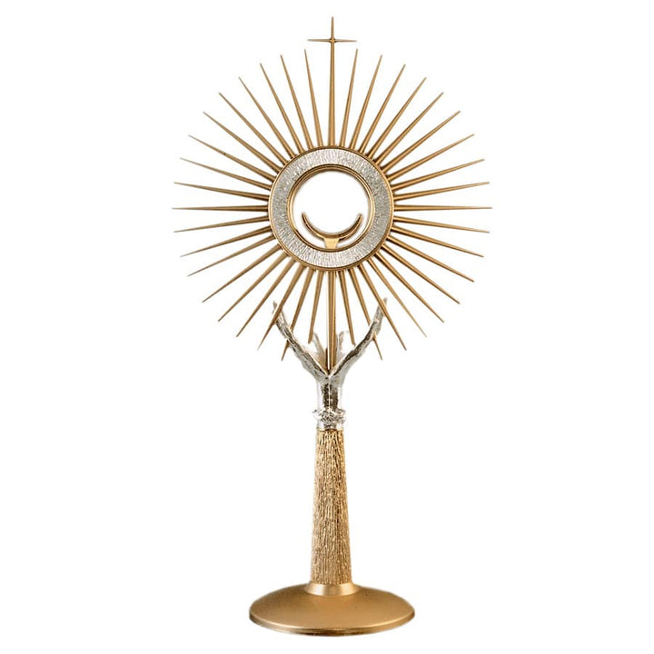 Monstranz — Erhobene Hände und Strahlenkranz, 65 cm
