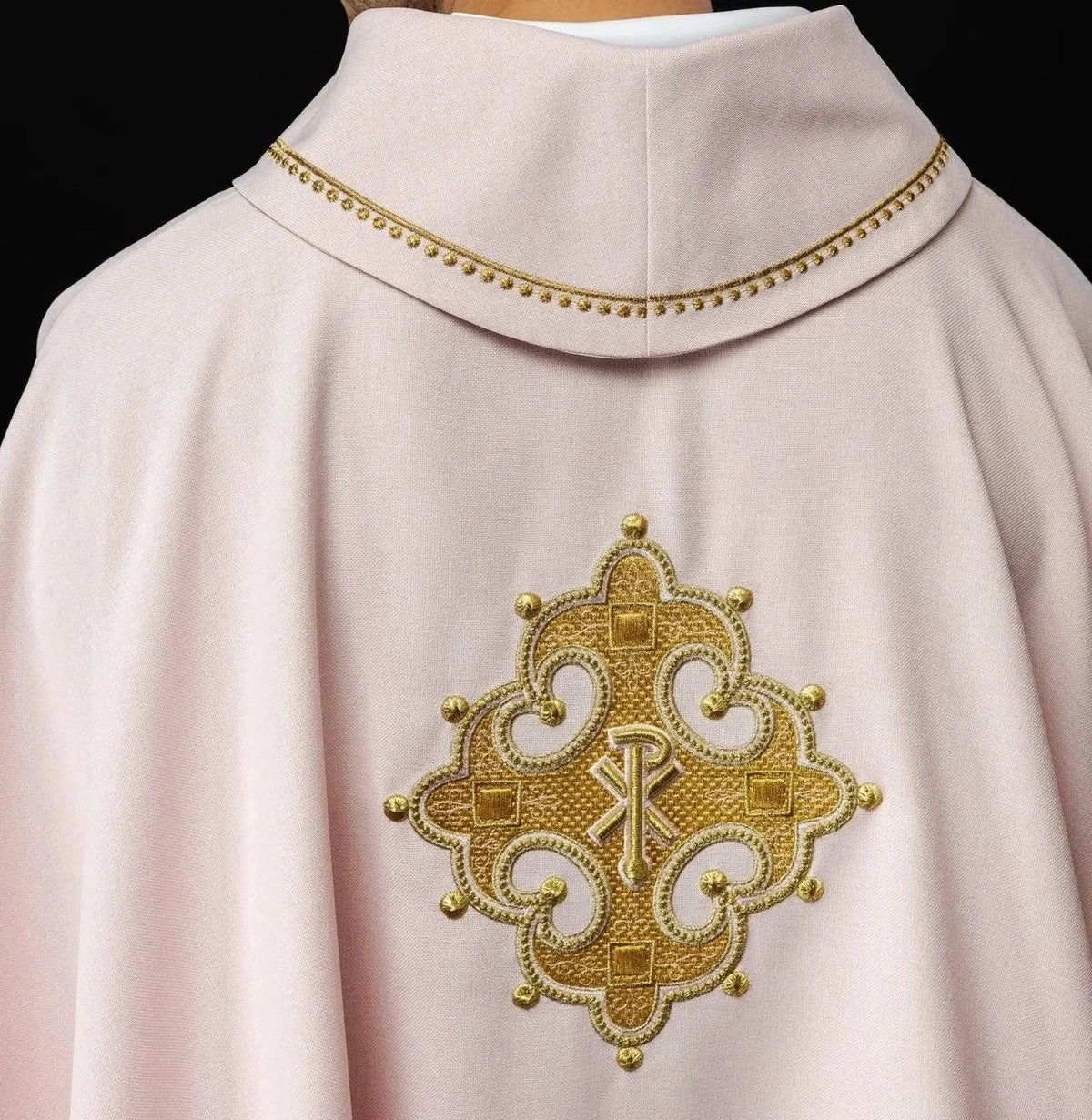 Pink Chasuble with Ornamental Cross - Variant II - detail 7